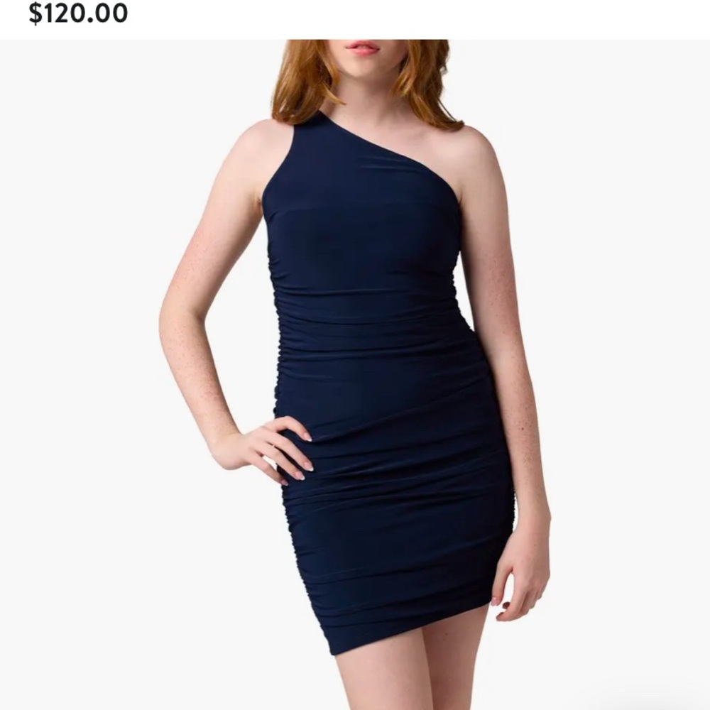 Girls’ One-Shoulder Un Deux Trois Dress